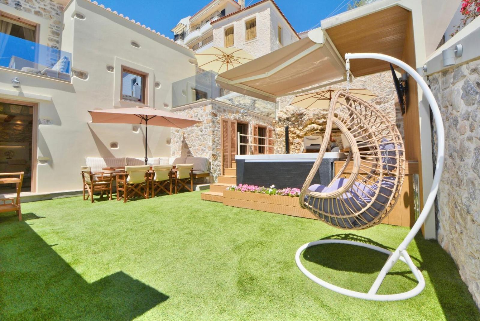 Villasonboard Rock Villa 3 Bed, 3 Bath, Jacuzzi, Seaside Ерміоні Екстер'єр фото